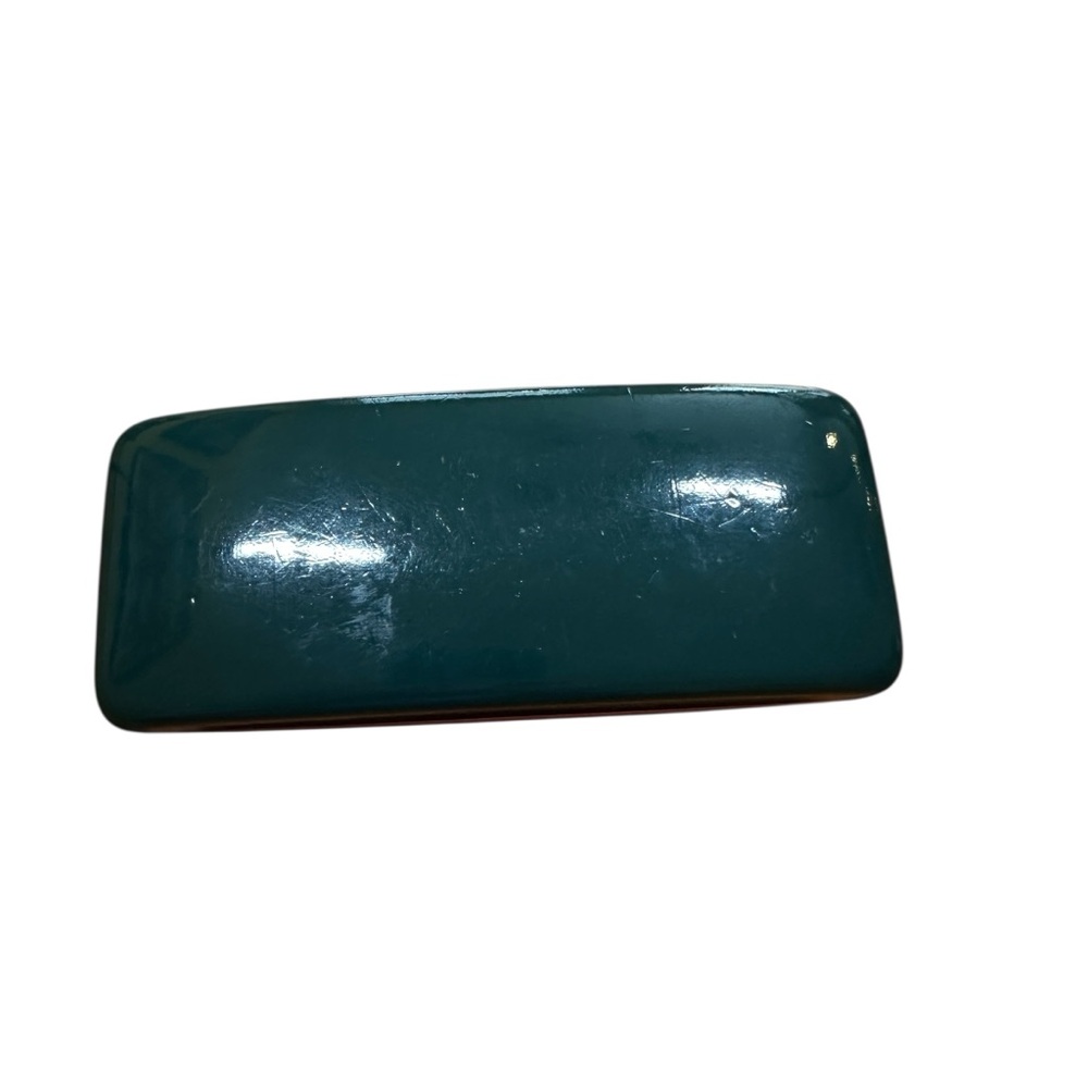 Kate Spade Patent Leather Glasses Case Pink Green - Picture 7 of 8